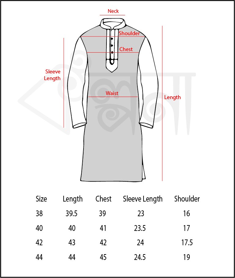 kolpona's cotton mixed punjabi